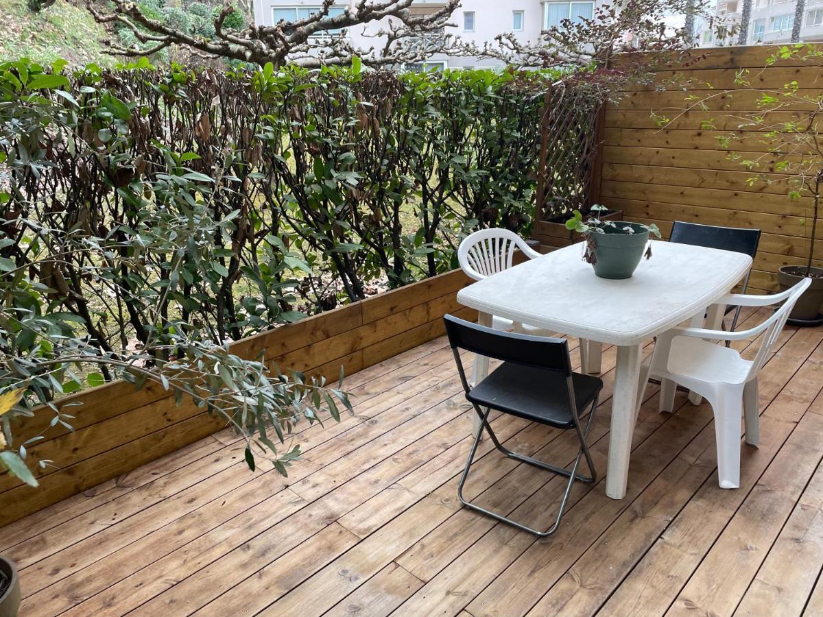 Appartement L'Oasis Tennis Et Piscine 滨海卡涅 外观 照片